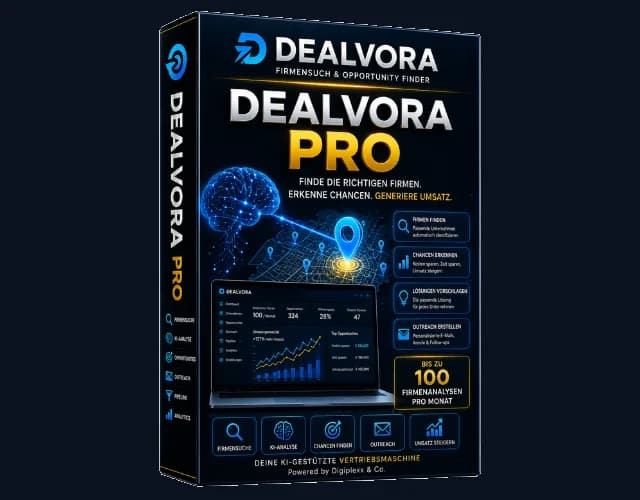 Produktverpackung DEALVORA PRO